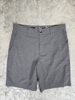 Panama Jack Hybrid Board Shorts Size 32 Gray Performance